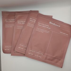 4 PC Biodance Bio Collagen Real Deep Mask Korean Beauty